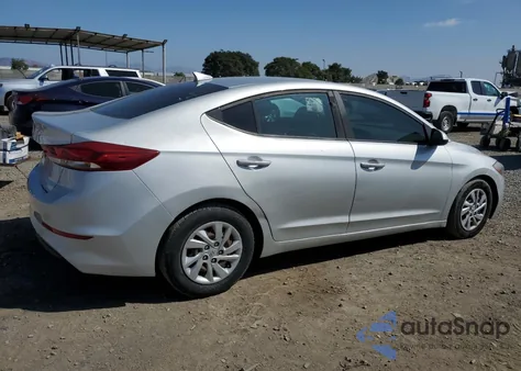 2018 Hyundai Elantra Se from USA, damaged, VIN 5NPD74LF2JH377986
